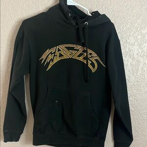 Black Graphic Hoodie